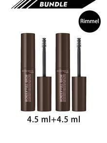 Rimmel [Bundle] Wonderfull Brow Gel 003 Dark 4.5 Ml X 2 - 003 Dark - View 1