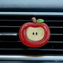 1/2/4pcs Car Air Vent Fruit Fragrance Clip, Realistic Fresh Fruit Design, Long-Lasting Scent & Air Purification, Secure Clip Fixation, Car Interior Decor Air Freshener Accessory - Creative Fruit Air Vent Clip - View 17