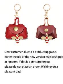 Mini Handbag Keychain Bee Pendant Accessory Series, Coin Purse, Portable Small Bag Charm, Can Hold Coins, Earphones, Lipstick - Multicolor - View 10