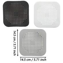 1/2/3件組 矽膠頭髮收集器與排水塞，適用浴缸和淋浴間，防止堵塞與異味，水槽防堵濾網，浴缸淋浴排水塞，排水蓋，污水過濾器，浴室頭髮收集器，廚房浴室家用用品 - 多色 - 查看 19