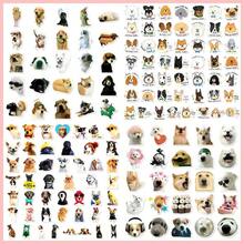50pcs Funny Dog Expression Stickers PVC Gift Cartoon Decoration Suitable For Scrapbook, Laptop, Luggage, Guitar, Water Bottle, Phone Case DIY Stickers - Multicolor - View 4