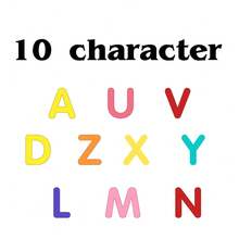 1 Set Personalized Custom Colored Letters - Personalized 3D Sample Letters - Personalized Printed Letters, Height 4cm/8cm, Thickness 8mm, Selectable 3 To 15 Characters. These Personalized 3D Printed Letters Are Presented. Colored Letters Are An Excellent Choice For Displaying Names, Desktop Decor - Multicolor - View 21