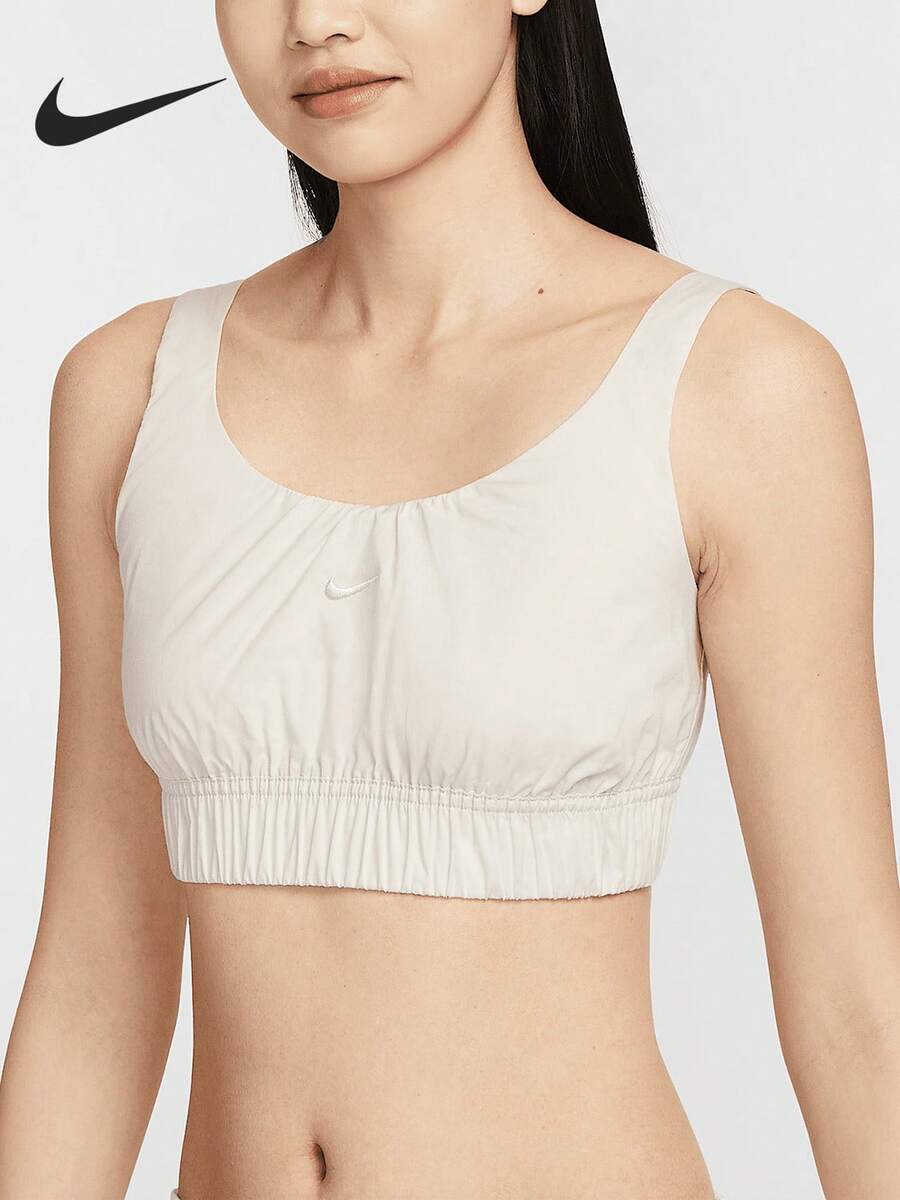 Nike Women's Summer Breathable Fitted Cropped Tank Top HM6974-104 - HM6974-104 - View 1