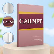 Buku Tulis Carnet Prancis, 260 Halaman, 145 X 210 Mm, Jurnal Minimalis Gaya A5 untuk Mencatat, Belajar, Catatan Kuliah, Rapat, Kantor, Sekolah, Menulis Sehari-hari, Kuliah, Kerja, Perlengkapan Sekolah, Perlengkapan Pelajar & Kantor - 260 Halaman – Carnet Prancis - View 3