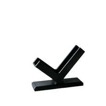 1pc Industrial Style Creative Business Card Holder, Desktop Card Display Stand, Minimalist Design Office Organizer, Suitable For Office/Workstation Decor - A - View 9