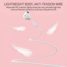 Earphone Tipe C, Kompatibel dengan Sebagian Besar Ponsel, Cocok untuk iPhone 15-17, Earbud Stereo Berkabel, Kompatibel dengan Sebagian Besar Perangkat dan Ponsel Pintar dengan Antarmuka Tipe C - bawaan - View 1