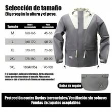 Motorcycle Rainwear - Grey - View 4