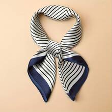 2pcs/1pc New Party Performance Hat With Black Blue White Striped Bandana Set, Adult Role Play Uniform Accessories, Halloween Party Stage Performance Cosplay Props, Unisex - Multicolor - View 15