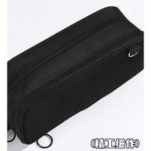 1pc Minimalist Large Capacity Pencil Case, Portable Handheld Stationery Storage Bag, Suitable For Students, Teenagers And Adults, Ideal School And Office Storage Gift - Multicolor - View 9