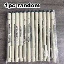 12pcs Drawing Pen Set, Black Ink, Fine Liner Pens Suitable For Sketching, Cartoon Drawing, And Art Illustration, Back To School - Multicolor - View 9