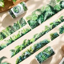 8cm*2m/Roll Forest PET Tape Floral Scenery Tape Decorative Tape For Sticker Scrapbooking Journal Loop200cm - PET Tape - View 11