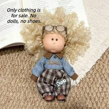 1pc Potato Doll Accessories And Outfit Set, Suitable For 14cm Doll, Mini Clothing Accessories, Unique Gift For Collectors (Note: Only Includes Clothing, Doll Not Included. Some Accessory Colors Random) - Multicolor - View 24