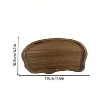 Large Wooden Tray, Bathroom Storage Tray, Multi-Functional Decorative Tray, Home Display Tray, Versatile Wooden Tray For Bedroom, Room, Office, Bathroom And Outdoor Spaces, High-Quality Wooden Tray - C-Wood Color - View 11