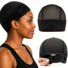 Women's Wig Cap | Skin-Friendly Short Hook 2-In-1 Modal Wig Cap, Non-Slip Velvet Wig Band, Breathable Glue-Free Wig Band, Halloween - View 8