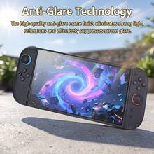 ONETIAOLONG Tempered Glass Screen Protector Compatible With Switch 2 With Alignment Frame Install Tool, 9H Shatterproof Anti-Scratch Anti-Fingerprint Screen Film, HD Clear / Anti Blue Light / Matte Anti-Glare Optional, Bubble Free Gaming Accessory - View 9