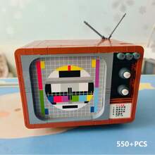 550/580+ Pcs, Balok Bangunan Model Peralatan Rumah Tangga Klasik, Dekorasi Rumah Bergaya Lama, Perakitan Partikel Kecil ABS untuk Meredakan Stres, Termasuk TV, Mesin Cuci, Kulkas, Radio, dan Dekorasi Balok Bangunan Lainnya, Cocok untuk Koleksi dan Hadiah, Berbagai Hadiah Liburan - MultiWarna - View 3