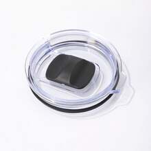 1pc 20oz Insulated Tumbler Replacement Lid, Anti-Spill Cup Lid With Magnetic Sliding Switch - Multicolor - View 19