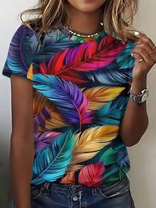 Women T-Shirts - Multicolor - View 3