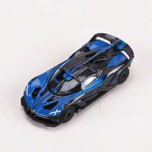 Burago 1:64 比例 Bugatti Bolide 合金模型車，附展示盒與底座，創意收藏品、展示飾品或禮物，適合 14 歲以上 - 藍色 - 查看 3