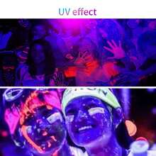 DJ Light, Disco Party Light, Usb 8-Hole Multi-Pattern UV Effect, Remote Voice-Controlled Stroboscopic Light, Starry Sky Projection Light, KTV Bar, Family Party, Halloween, Christmas, Karaoke Club, Camping Decoration, Light Show, Atmosphere Light - USB Plug-in Version - View 5