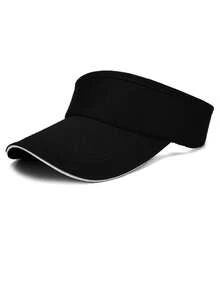 1pc Unisex Solid Color Open-Top Baseball Cap,Lightweight Breathable,Ponytail Design, Capped Sun Hat For Daily Travel Outdoor Activities - Multicolor - View 7