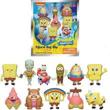 Monogram SpongeBob SquarePants 1pc Official Authorized Blind Box 3D Stereoscopic Character Pendant Hanging Decoration, Including Little Brother, Pluto, Hobo, Ms. Max, Dagbolt, Copper Persephone, Anime Character Keychain, Collector's Backpack Accessory - Multicolor - View 5