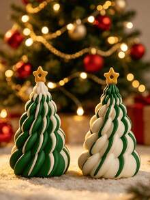 3D Printed Christmas Twisted Tree Ornament, Colorful Spiral Fidget Toy, Holiday Desktop Decoration, Creative Christmas Gift - Best Seller - View 6
