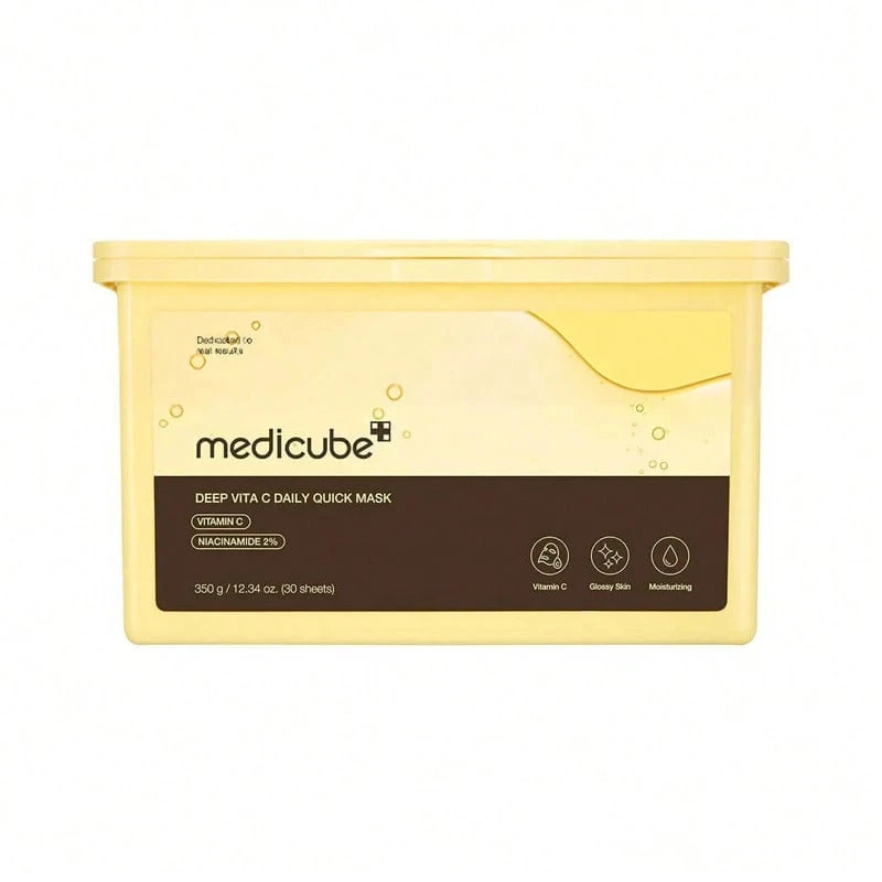 Medicube Deep Vita C 日用快速面膜 350g 30片 - 維C煥亮速敷面膜 350g - 查看 1