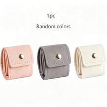 Foldable Multi-Functional Travel Jewelry Storage Bag, 1-Piece Set. Portable Multi-Layer Storage With Snap Fastening For Secure Closure. Suitable For Storing Necklaces, Earrings, Rings And Jewelry. Perfect For Travel And A Great Gift For Christmas. - Multicolor - View 13