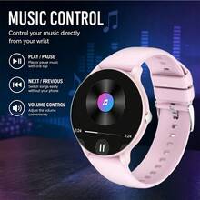 AZRTL Men's Watch, Women's Watch, Full Screen Touch, Unisex Sports Outdoor Smartwatch, Call/Answer Phone, Multiple Sports Modes, Incoming Call Notification, Alarm Reminder, Multifunctional Smartwatch, Halloween, Christmas Gift - View 7