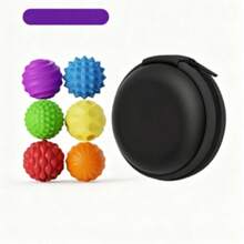 6/12pcs Mini Soft Magnetic Silicone Fidget Balls, Quiet ASMR Pocket EDC Stress Relief Toy, Sensory Desk Gadget For ADHD Autism, Office Classroom, Christmas Birthday Party Favor - Multicolor - View 17