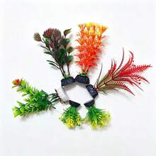 Artificial Flowers For Fish Tank, Aquarium Plants, Fish Tank Plants, Artificial Aquarium Fish Tank Decoration Plants, Plastic Water Plants Fish Tank Decoration - Happy Aquarium - View 10