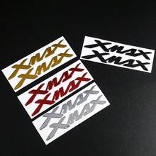 1Pair Motorcycle Soft Sticker Decals Logo For XMAX 300 250 400 125 - A - View 4