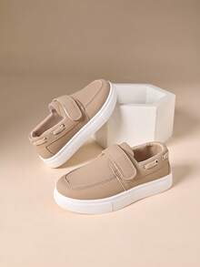1 Pair Baby Outdoor Flat Comfortable Toddler Shoes, Fashion Versatile Casual Sneakers, Spring/Autumn - White - View 2