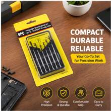 6Pcs Precision Screwdriver Set Cross And Flat Head Mini Screwdrivers Hand Tools For Watch Clock Phone Laptop Electronic Device Disassembly And Household Maintenance DIY Repair Projects - 6-piece Precision Screwdriver Set - View 4