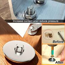 1320-Piece 304 Stainless Steel Flat Washer Set, Durable Material, Polished Surface, O-Ring Fastener Gasket Set, With Storage Box, Includes 9 Commonly Used Sizes (M2-M12), Suitable For Home, Industrial Repair, DIY Projects - Stainless Steel Washer Set - View 10