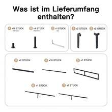 Sour Lemon Bettgestell Metall Schwarz 90x200 Cm - Black - View 9
