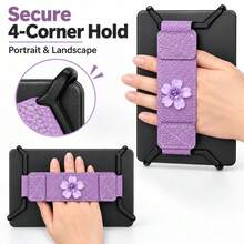 Secure Hand Strap Versatile Lightweight Finger Grip EReader Holder For 6-7.5" Kindle/Voyaga/ E-Book Tablet High Elasticity - View 6