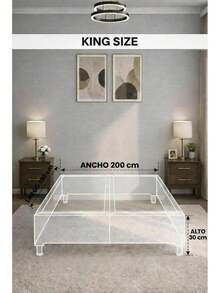 Bed Frames - Beige - View 3