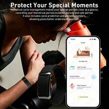 ESFOE LIGE New Screenless Smart Bracelet, Multiple Sports Modes, Waterproof, Lightweight And Compact, Long Battery Life, Silicone Nylon Strap, Fashionable And Convenient Unisex Watch - View 5