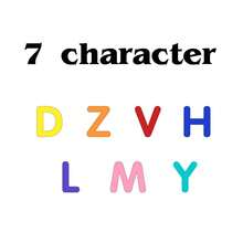 1 Set Personalized Custom Colored Letters - Personalized 3D Sample Letters - Personalized Printed Letters, Height 4cm/8cm, Thickness 8mm, Selectable 3 To 15 Characters. These Personalized 3D Printed Letters Are Presented. Colored Letters Are An Excellent Choice For Displaying Names, Desktop Decor - Multicolor - View 17