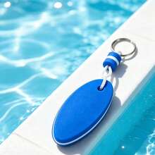 Floating Keychain, Automatically Floats When Dropped In Water To Prevent Keys From Sinking To The Bottom. Suitable For Beach, Pool, Boating, Fishing, And Water Activities. Can Be Attached To Keys, Backpacks, Diving Bags. Lightweight, Portable, And Brightly Colored For Easy Retrieval. Practical Accessory To Prevent Key Loss. - Random Color - View 2