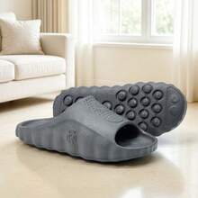 Men Slippers - Grey - View 2