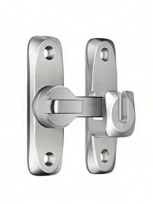 【Security Bolt Lock】重型 1 個裝安全門鎖把手，防盜 90°/180° 可調式滑動栓鎖，商用/家用級栓鎖，附螺絲，手動操作，強化耐用結構，適用於浴室與居家 - 彩色 - 查看 11