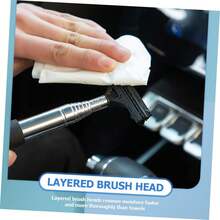 1pc Car Retractable Side Mirror Squeegee, Mini Car Window Squeegee, Car Glass Squeegee Brush, Suitable For Most Pickups, SUVs And Other Types Of Vehicles - A - View 7
