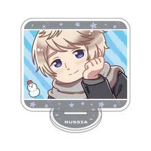 10CM Anime Hetalia Axis Powers Figure Stand Model Feliciano Vargas/Ludwig/Kiku Cute Desk Decor Standing Sign Gifts - Multicolor - View 15