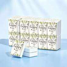 3-Ply Soft Thick Pocket Tissues, 7 Pieces Per Pack, Compact And Portable, Suitable For Weddings, Travel, Commuting, Daily Use - A - View 9