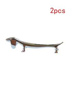 Dachshund Chopstick Holder, Alloy Chopstick Holder, Fork Holder, Home Kitchen Dining Table Decor Accessories - Multicolor - View 18