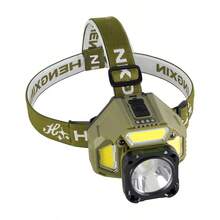 Strong Light LED Headlight Rechargeable Sensor Headlamp Large Area Floodlight Head Flashlight For Outdoor Camping Fishing - Headlamp - View 11