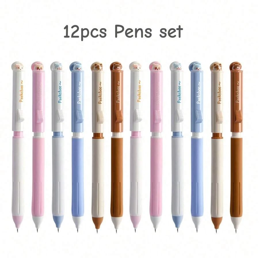 Kids Novelty Pens - Set Of 12 Pens - View 1